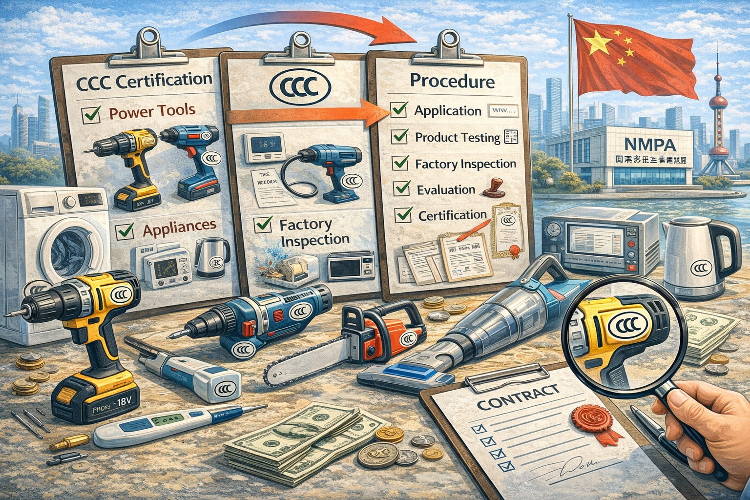 CCC сертификация электроинструментов и бытовой техники: список и процедура