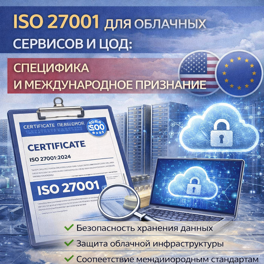 ISO 27001 для облачных сервисов и ЦОД: специфика и международное признание