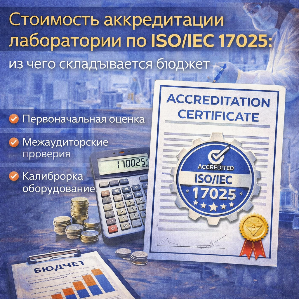 Стоимость аккредитации лаборатории по ISO/IEC 17025: из чего складывается бюджет