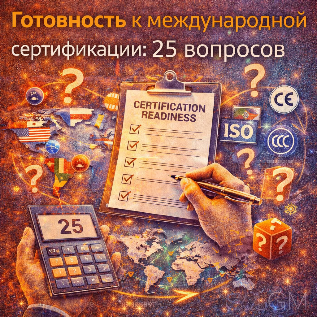 Готовность к международной сертификации: 25 вопросов