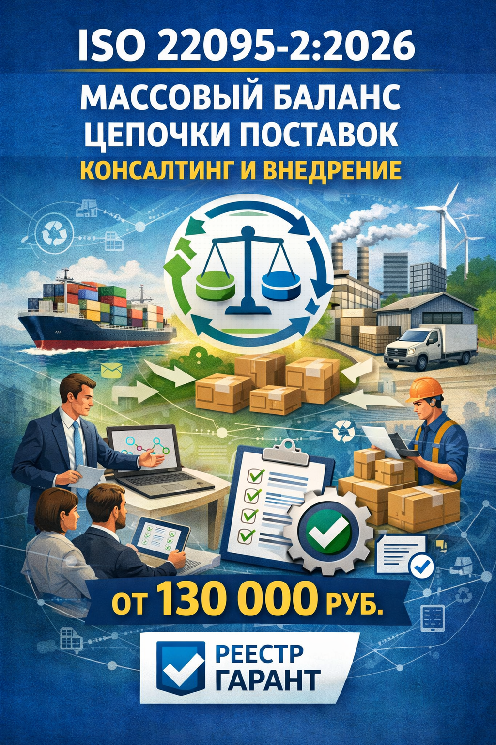 ISO 22095-2:2026 массовый баланс цепочки поставок
