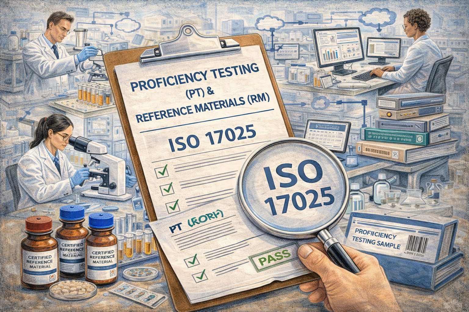 Программы проверки квалификации (PT) и МСИ для лабораторий по ISO 17025
