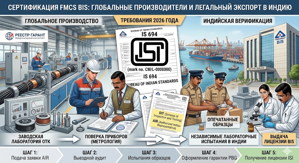 Перечень товаров для обязательной сертификации BIS: актуальные списки QCO и правила ввоза в 2026 году